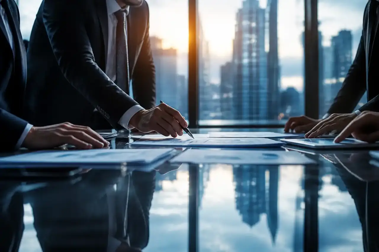 Réunion stratégique de gouvernance de joint-venture