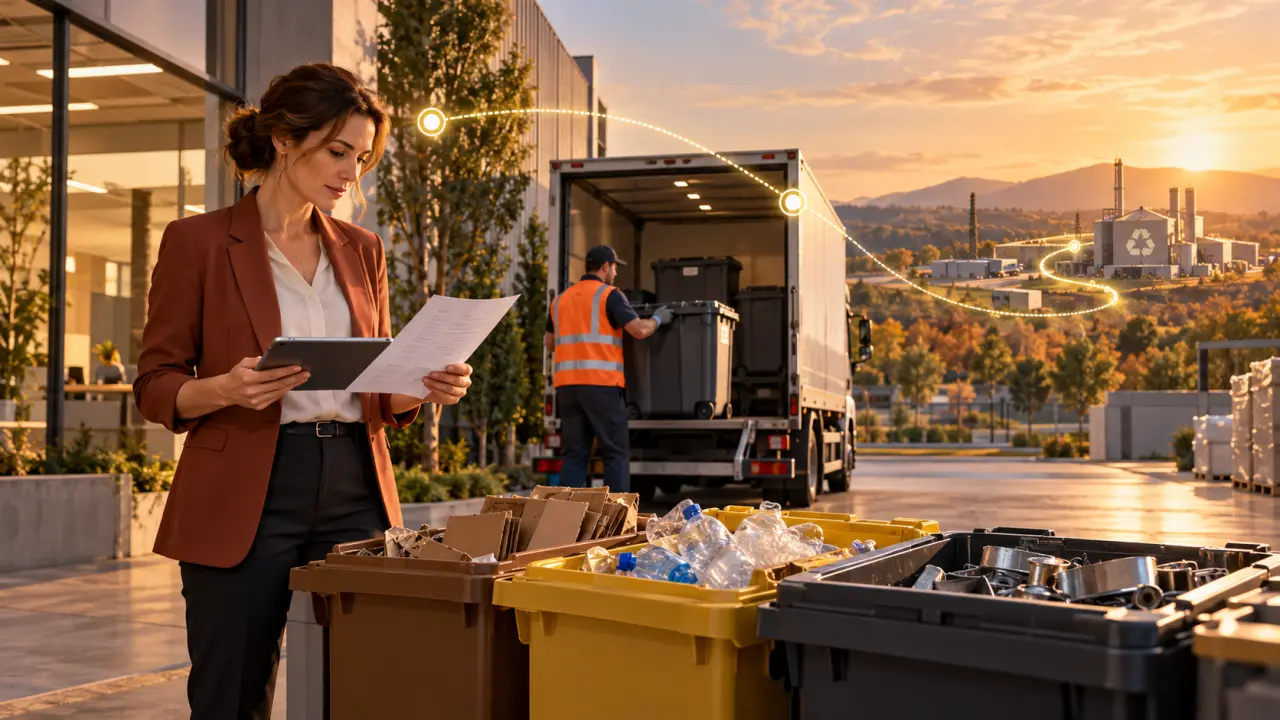 Gestion des déchets en entreprise : vous restez responsable jusqu'au traitement final, même avec un prestataire