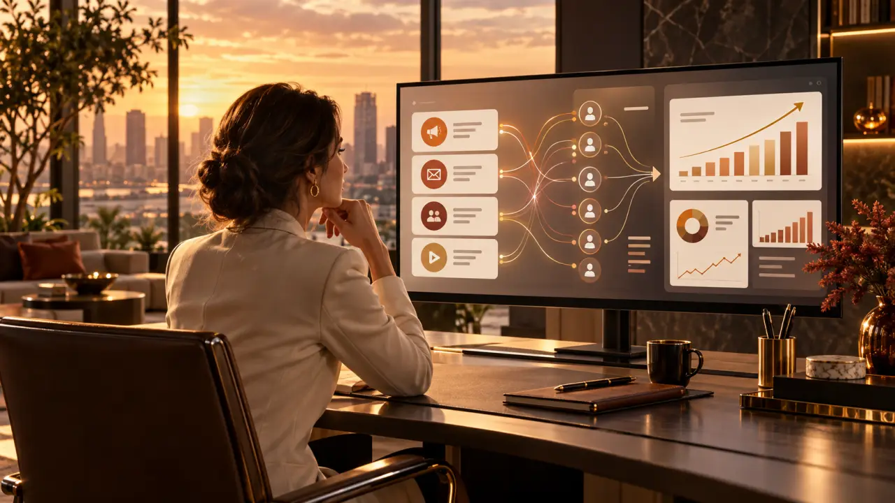 HubSpot relie campagnes, contacts influencés et revenu, avec un reporting adapté aux entreprises
