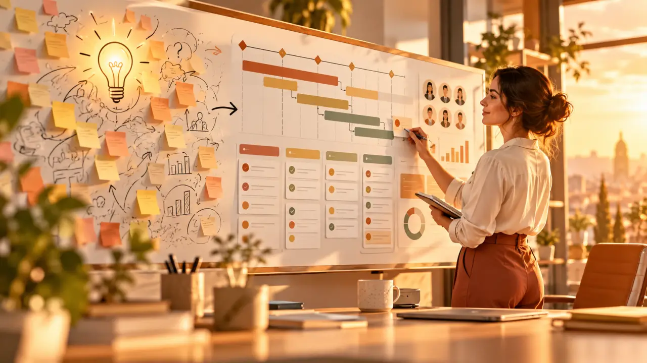 Apprendre la gestion de projet : passer d’une idée floue à un planning pilotable